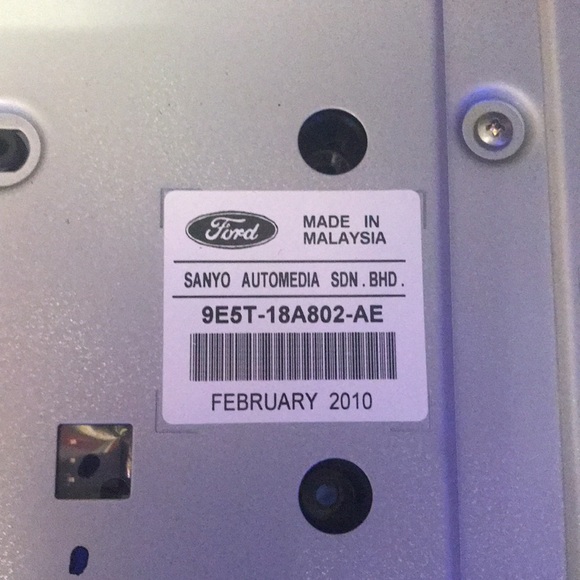 Fomoco S835Y CD338 Ford Fusion 2010 Stereo OEM Factory 2 piece XM aux cd - Picture 8 of 14